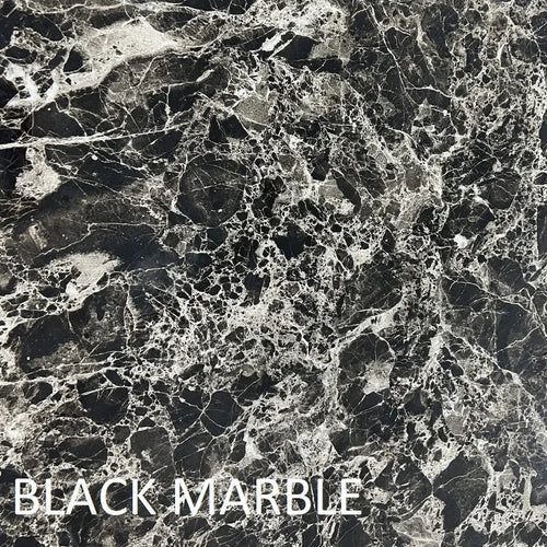 Chelsea 1.3m Round Marble Dining Table – Mixed Brown, Grey, Black, White, or Cream