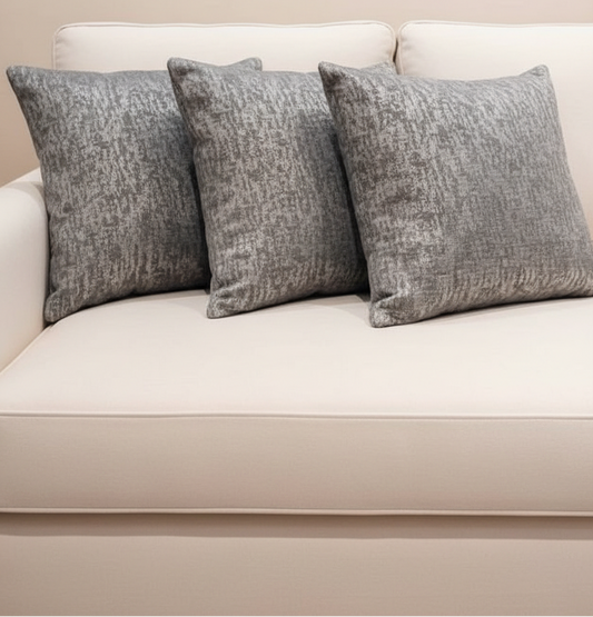 Mistral Charcoal & Gold Cushion Livara Interiors