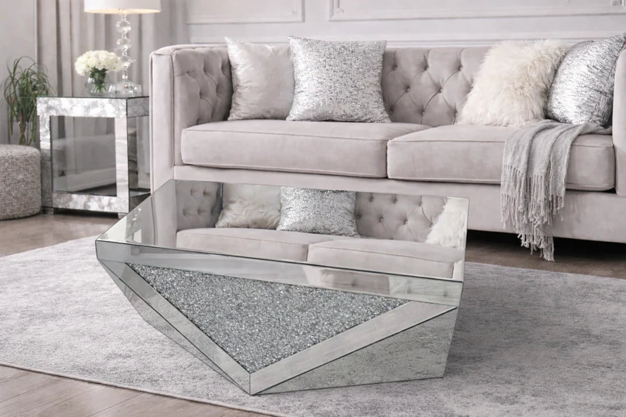 Roma Crushed Diamond Coffee Table