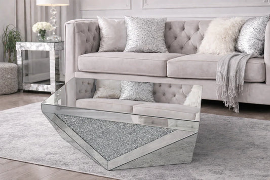 Roma Crushed Diamond Coffee Table