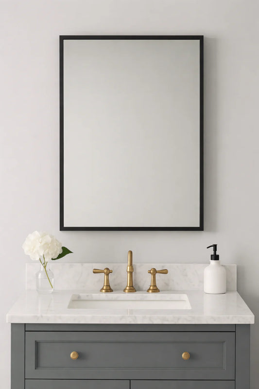 Aurelia Gold Frame Mirror