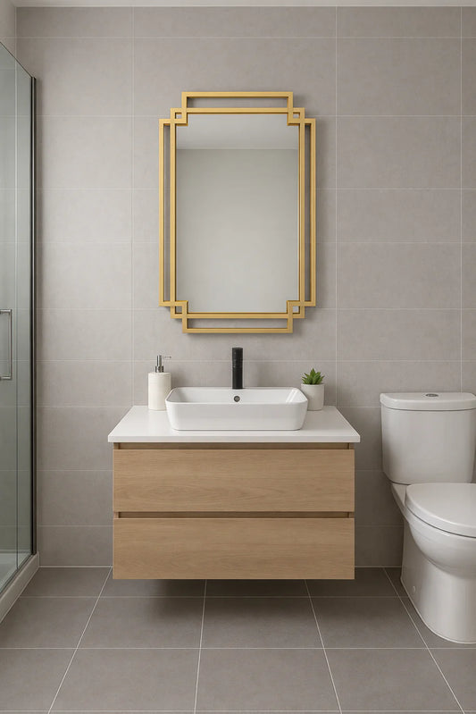 The Gatsby Gold Mirror