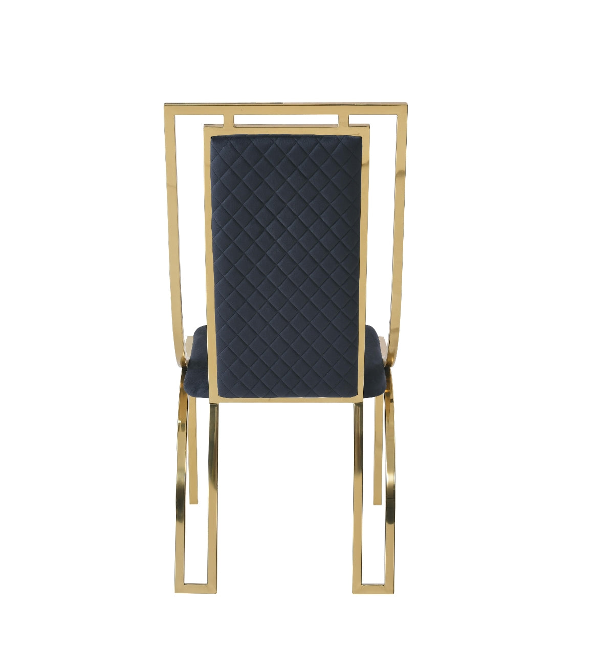 Set Of 2 Windsor Gold Plated Dining Chair - Available In 2 Colours
