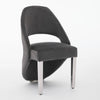 Set of 2 Santorini Chrome Leg Dining Chair / Available In 2 Colours