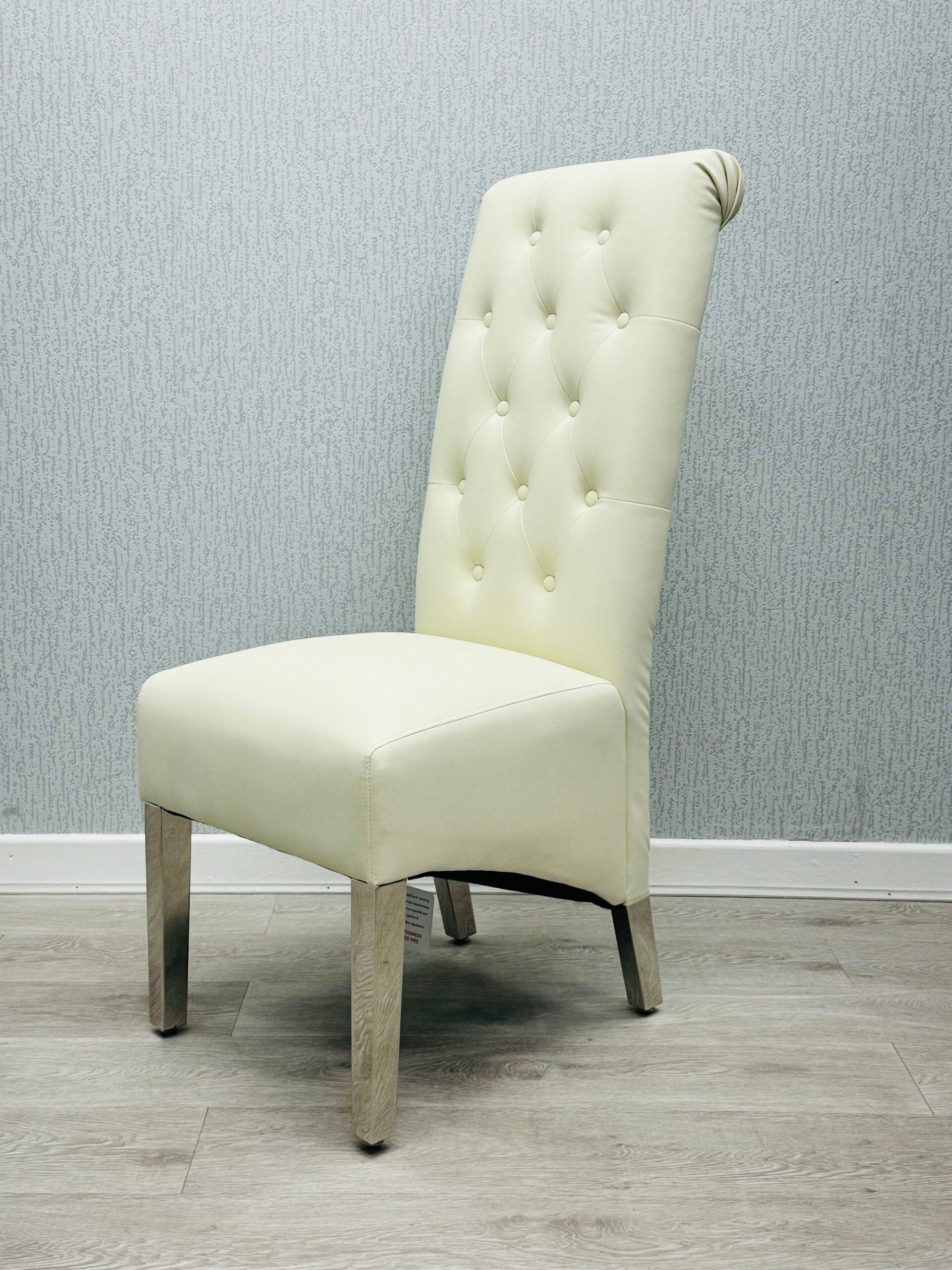 Set Of 2 Sofia PU Dining Chair – Modern Comfortable Seating