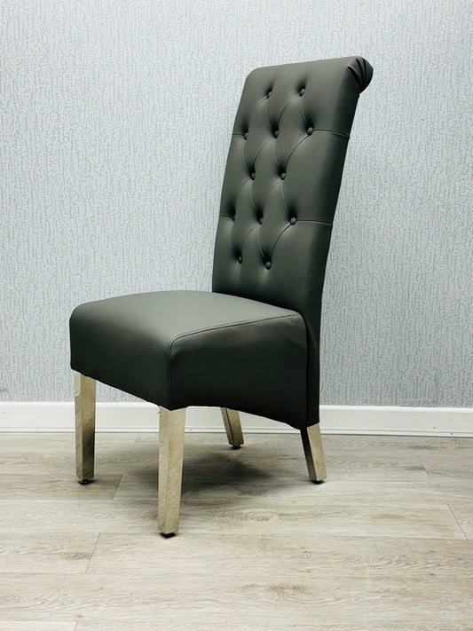 Set Of 2 Sofia PU Dining Chair – Modern Comfortable Seating