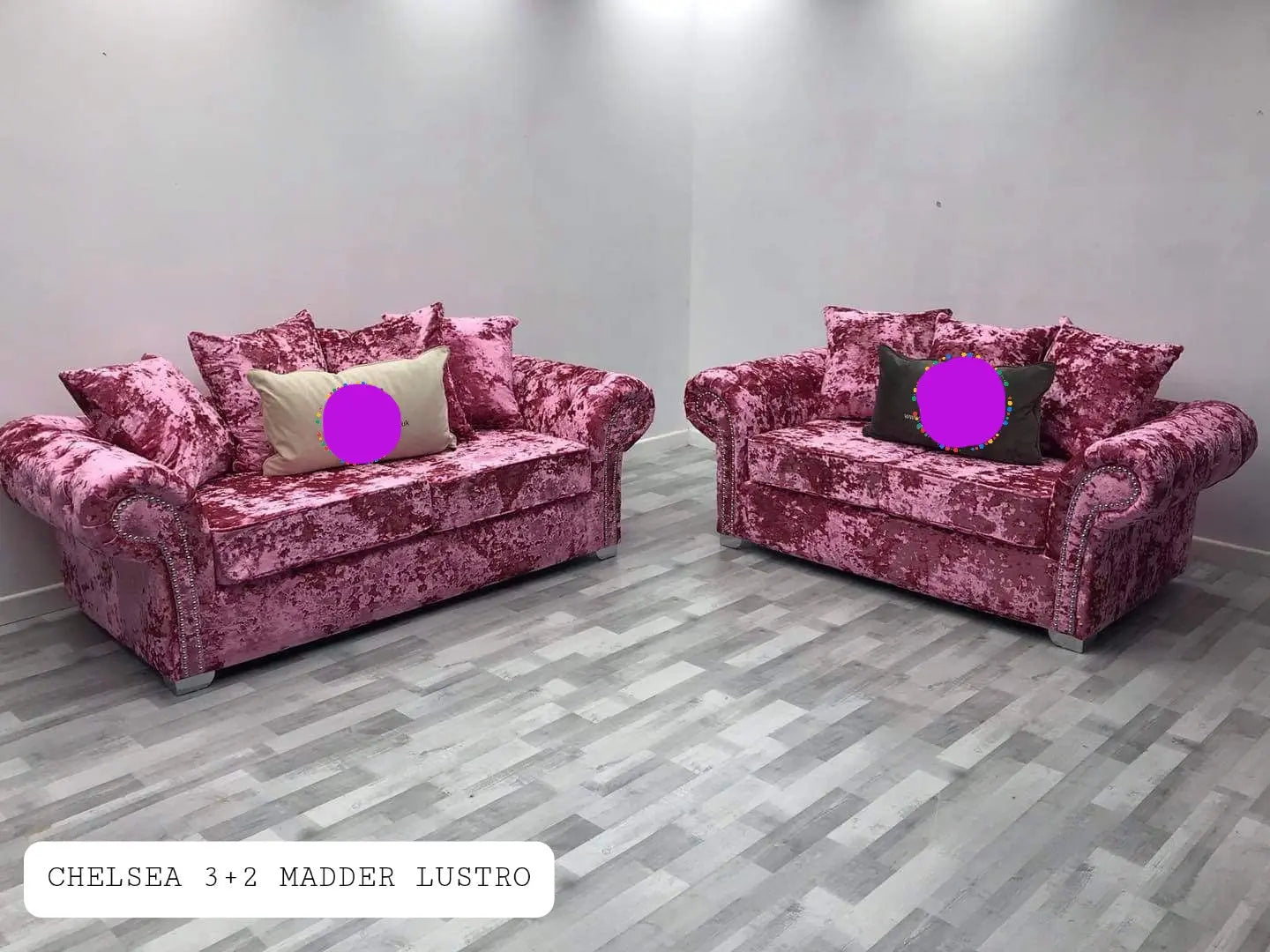 Chelsea Crushed Velvet Sofa Range – Bespoke Luxury