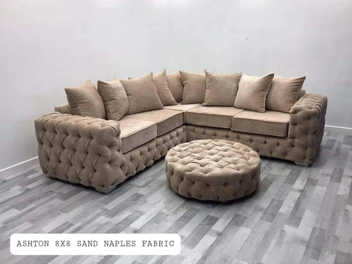 Ashton Premium French Velvet Sofa Range – Bespoke Luxury