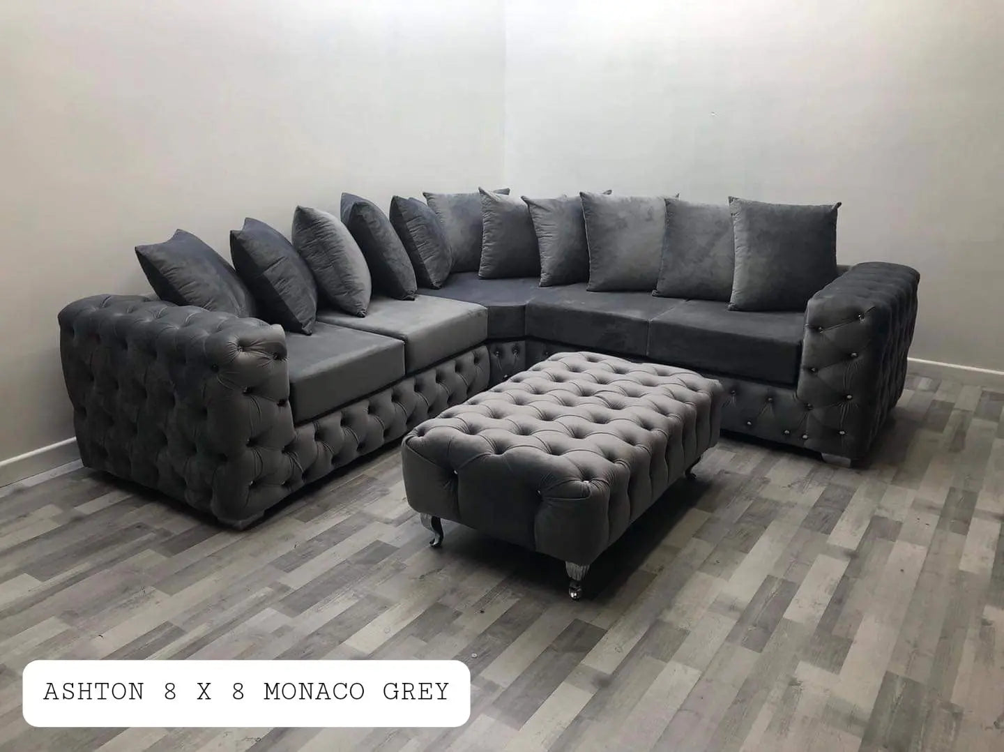 Ashton Premium French Velvet Sofa Range – Bespoke Luxury