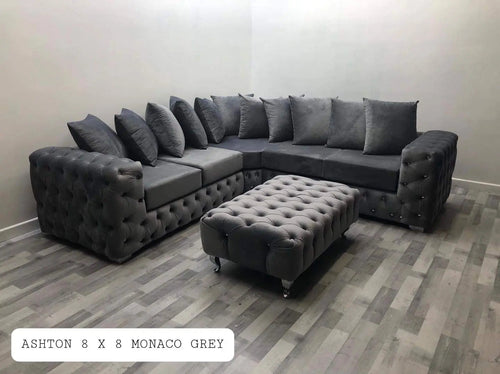 Ashton Premium French Velvet Sofa Range – Bespoke Luxury