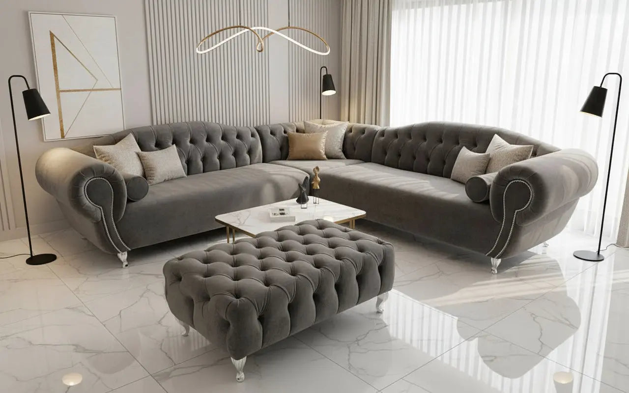 Fabrage Velvet Sofa Range – Bespoke Luxury