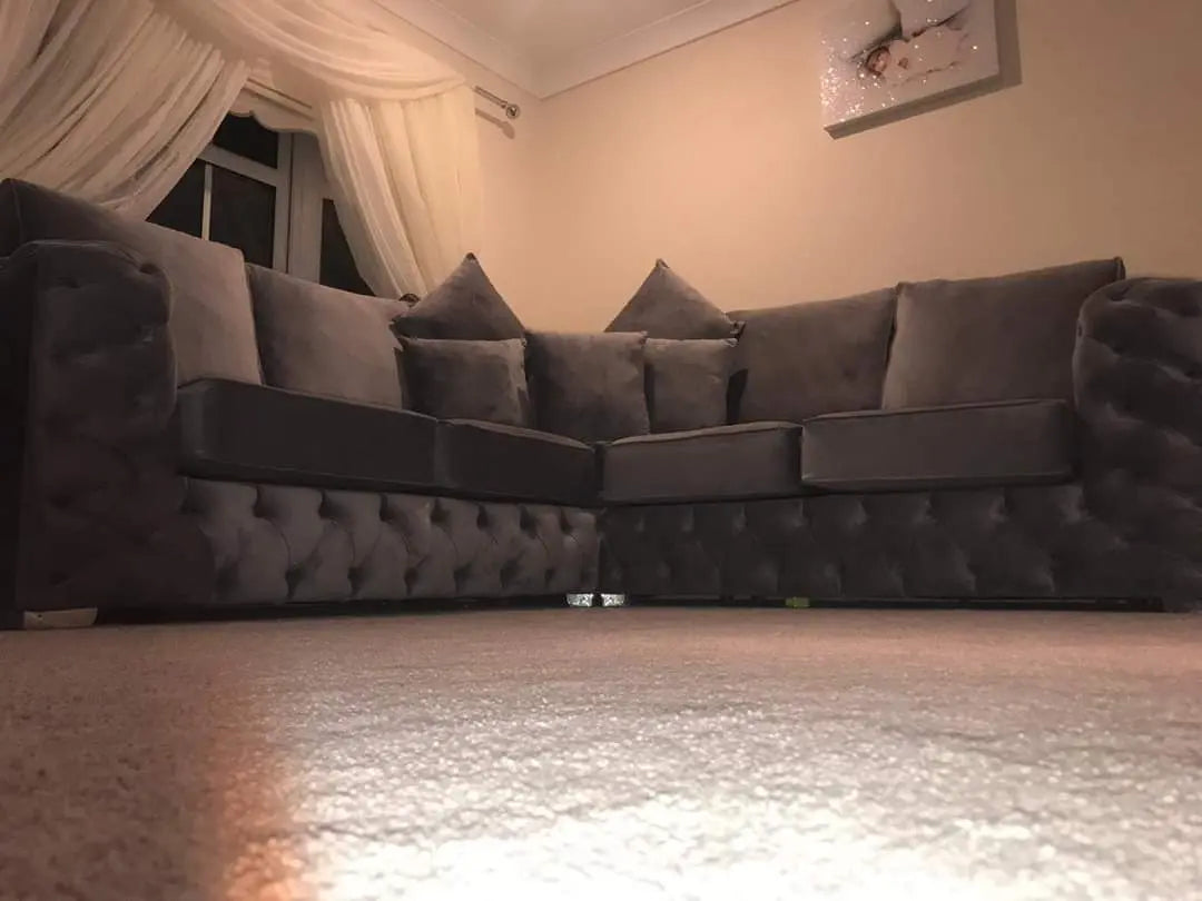 Ashton Premium French Velvet Sofa Range – Bespoke Luxury