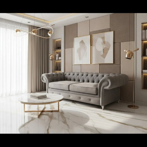 Chelsea Premium French Velvet Sofa Range – Bespoke Luxury