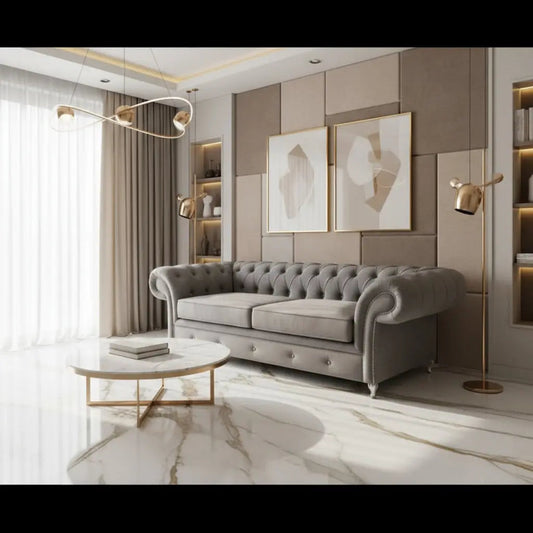 Chelsea Premium French Velvet Sofa Range – Bespoke Luxury