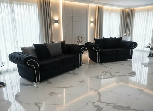 Chelsea Premium French Velvet Sofa Range – Bespoke Luxury