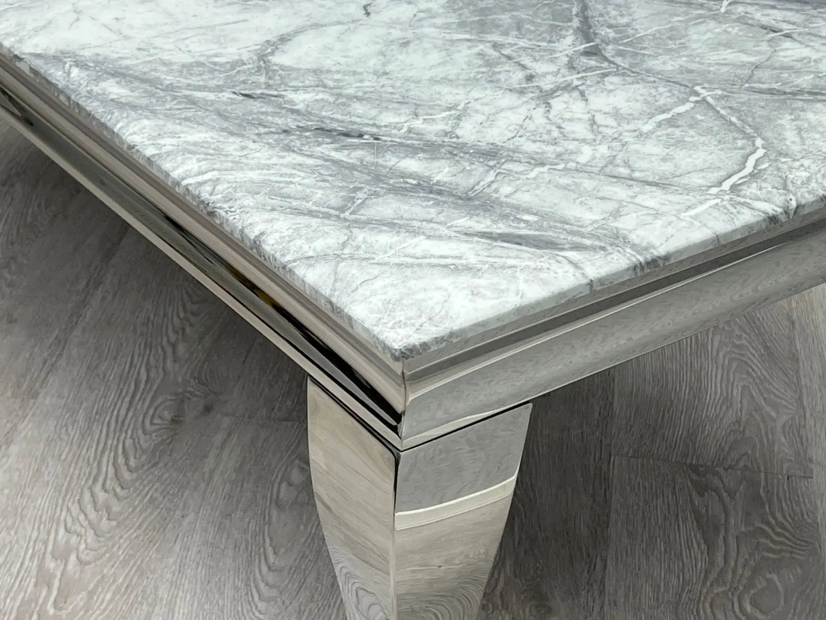 Sofia Chrome Dining Set – Elegant Design Meets Modern Luxury
