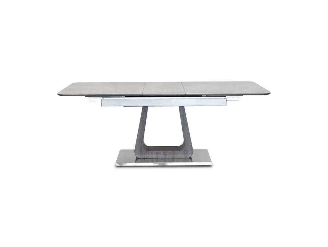 Zermatt Extendable Grey Ceramic Dining Table – 160cm to 200cm