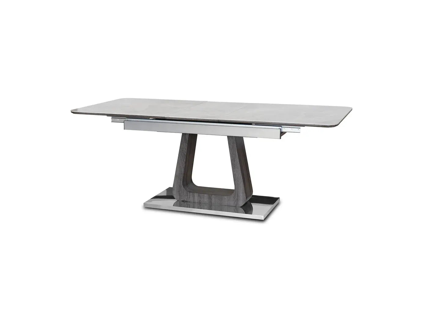 Zermatt Extendable Grey Ceramic Dining Table – 160cm to 200cm