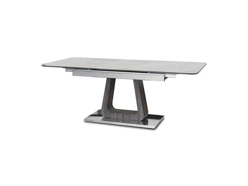 Zermatt Extendable Grey Ceramic Dining Table – 160cm to 200cm