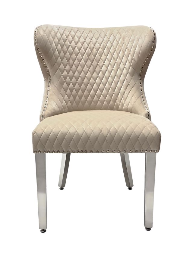 Set of 2 Valentino Velvet Dining Chairs - Available In 5 Colours