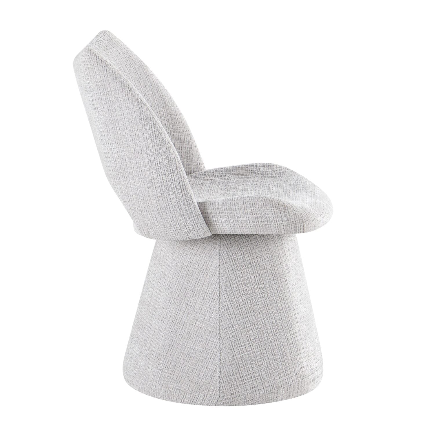 Maryland Grey 360° Swivel Dining Chair – Modern Comfortable Seating
