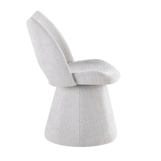 Maryland Grey 360° Swivel Dining Chair – Modern Comfortable Seating