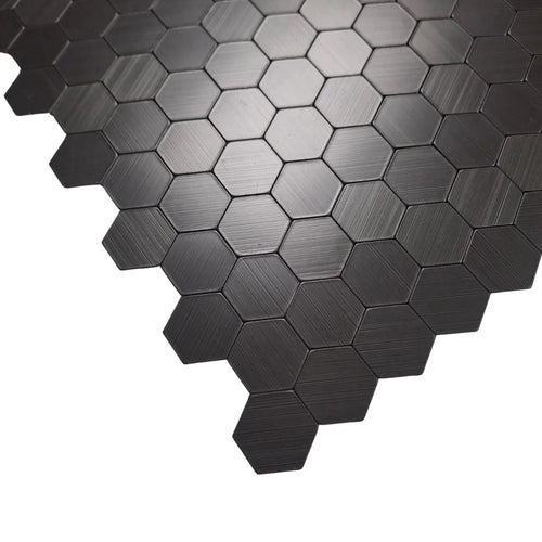 Mosaic Wall Tiles - Mini Hexagon - 30cm x 30cm (10 pack)
