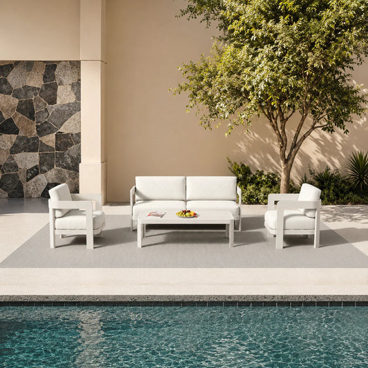 ALUXO® Sofia Outdoor Range - 4 Seater Lounge Set Livara Interiors