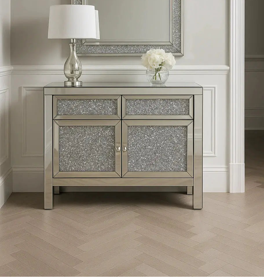 Roma 2 Door 2 Drawer Small Sideboard