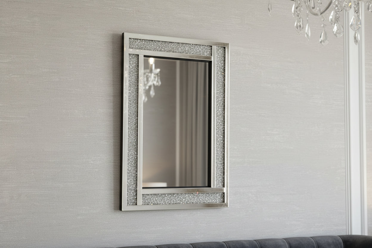 Crushed Diamond Wall Mirror 80/120