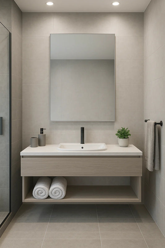 Aluminium Frame Leaner Mirror – Modern Full Length & Wall Mirror