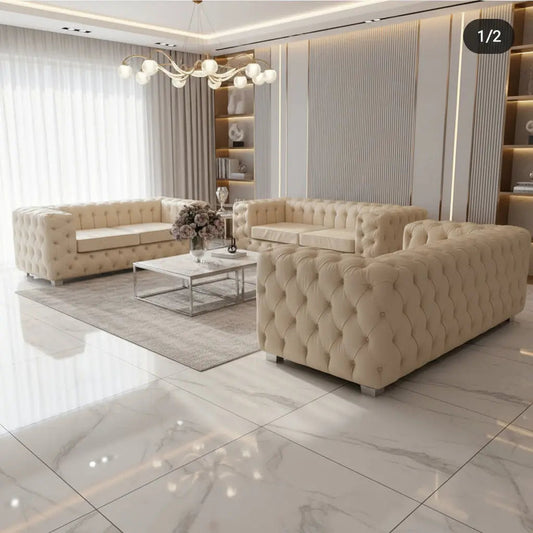 Knightsbridge Velvet Sofa Range – Bespoke Contemporary Luxury
