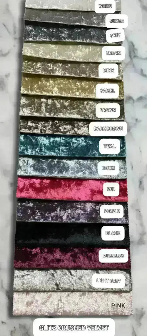 Chelsea Crushed Velvet Sofa Range – Bespoke Luxury