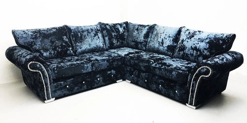 Chelsea Crushed Velvet Sofa Range – Bespoke Luxury