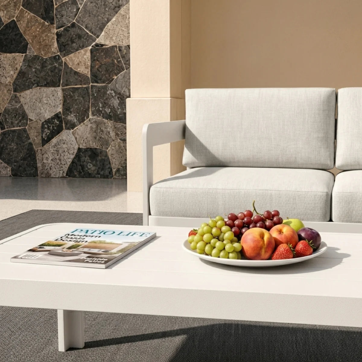 ALUXO® Sofia Outdoor Range - 4 Seater Lounge Set Livara Interiors
