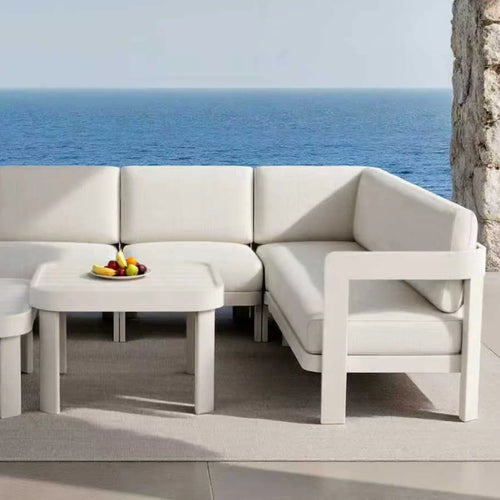 ALUXO® Sofia Outdoor Range - 8 Seater Corner Lounge Set Livara Interiors
