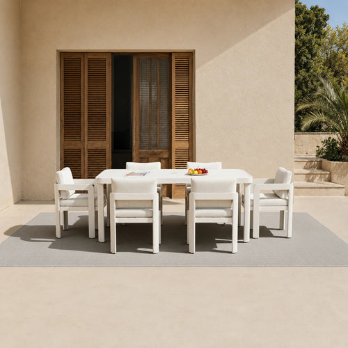 ALUXO® Sofia Outdoor Range - 6 Seater Dining Set Livara Interiors