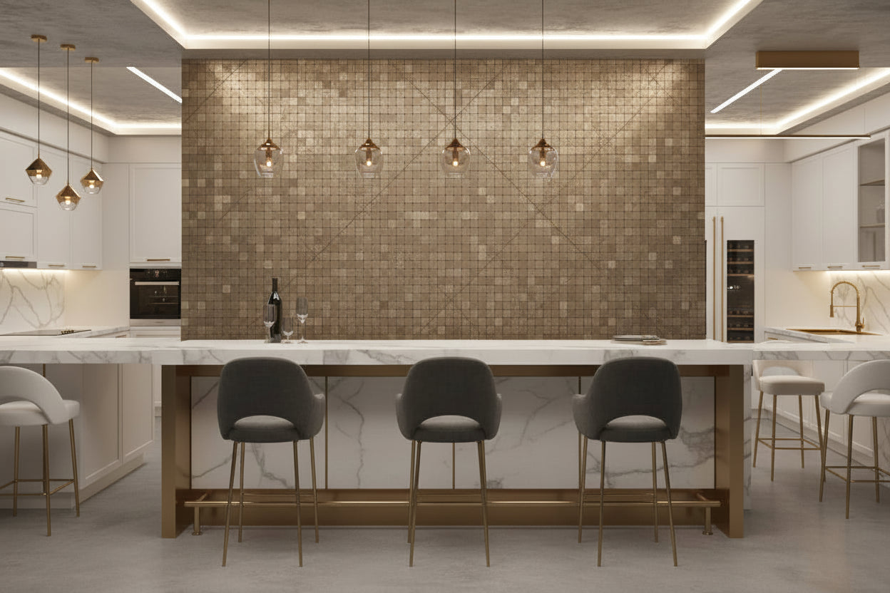 Mosaic Wall Tiles - Square - 30cm x 30cm (10 pack)