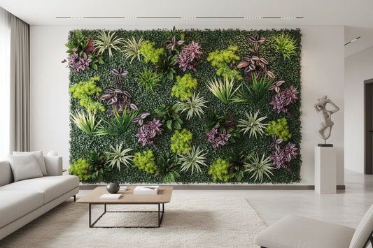 Artificial Green Wall Tiles