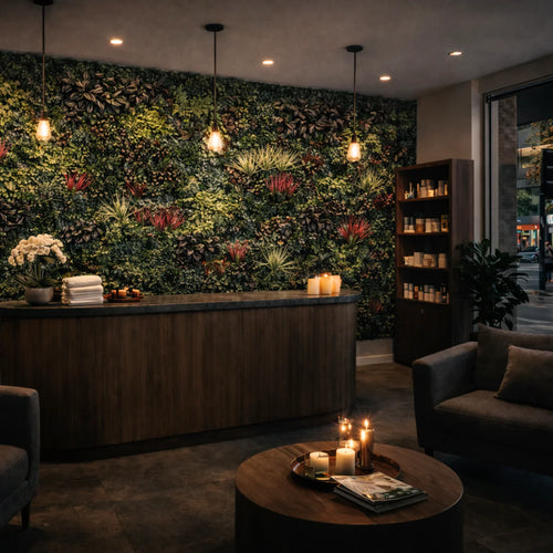 Artificial Green Wall Tiles