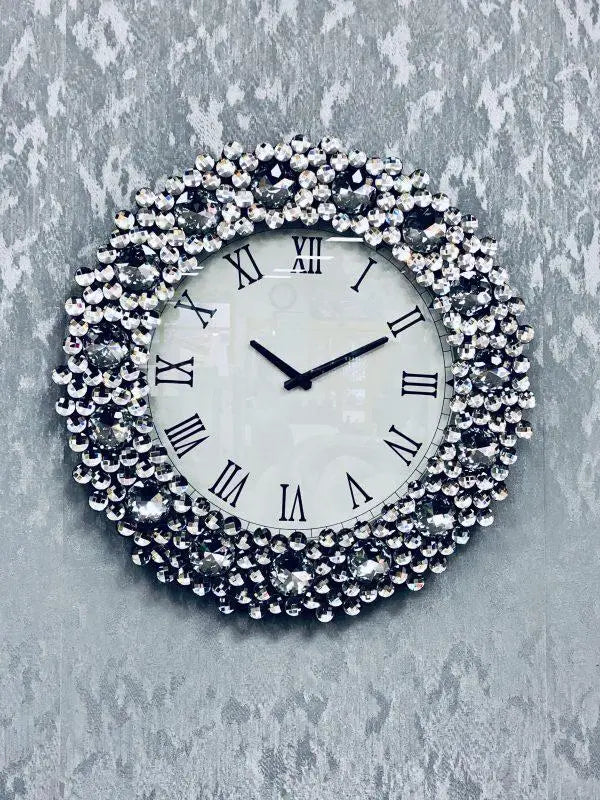 Mirrored Wall Clock