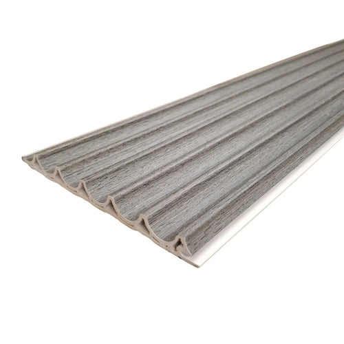 WPC Wall Panels - Wood Effect Wave Wall Panels - 235cm x 16cm (10 pack)