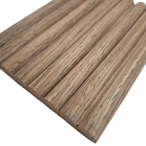 Flexible Wall Panels - 240cm x 60cm (2 pack) Walnut