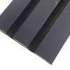 Coloured Acoustic STANDARD SLAT Wall Panels - 3 sided - 240cm x 32cm (2 pack) Blue