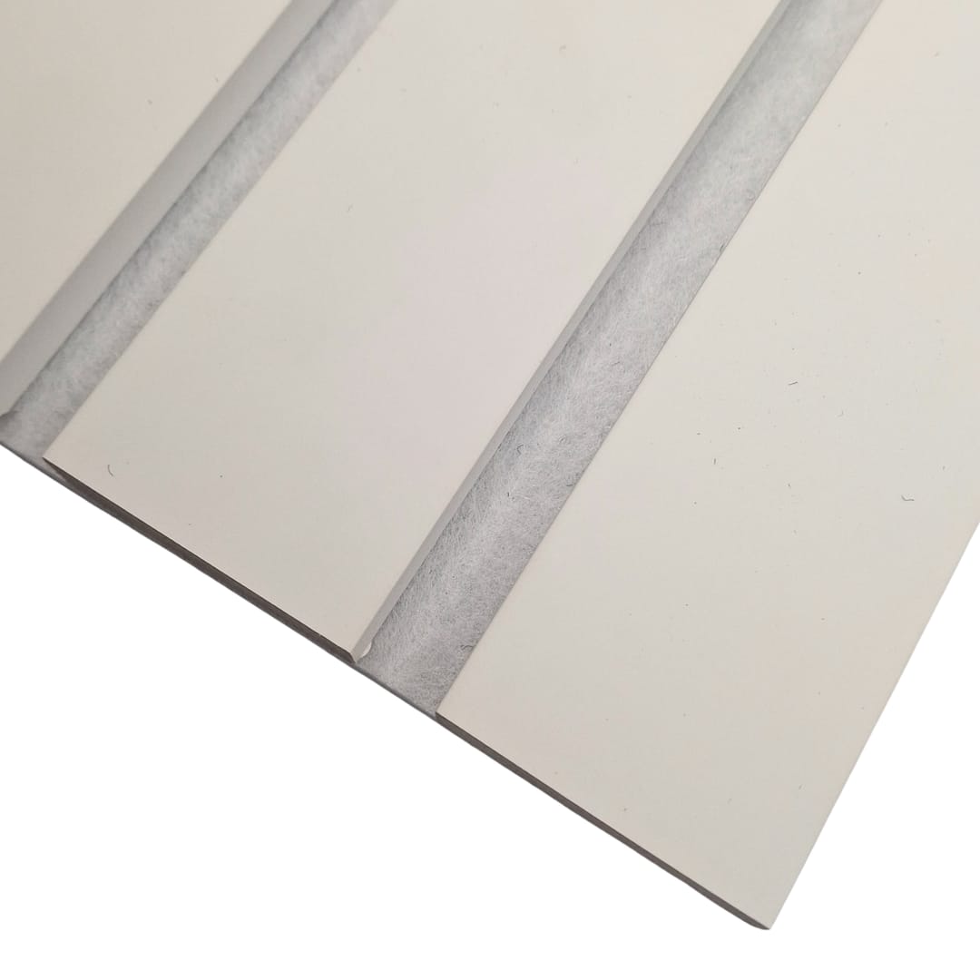 Coloured Acoustic WIDE SLAT Wall Panels - 3 sided -240cm x 30cm (2 pack)
