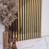 Acoustic Slatted Wall Panels - Luxe Finish - 240cm x 60cm (4 pack)