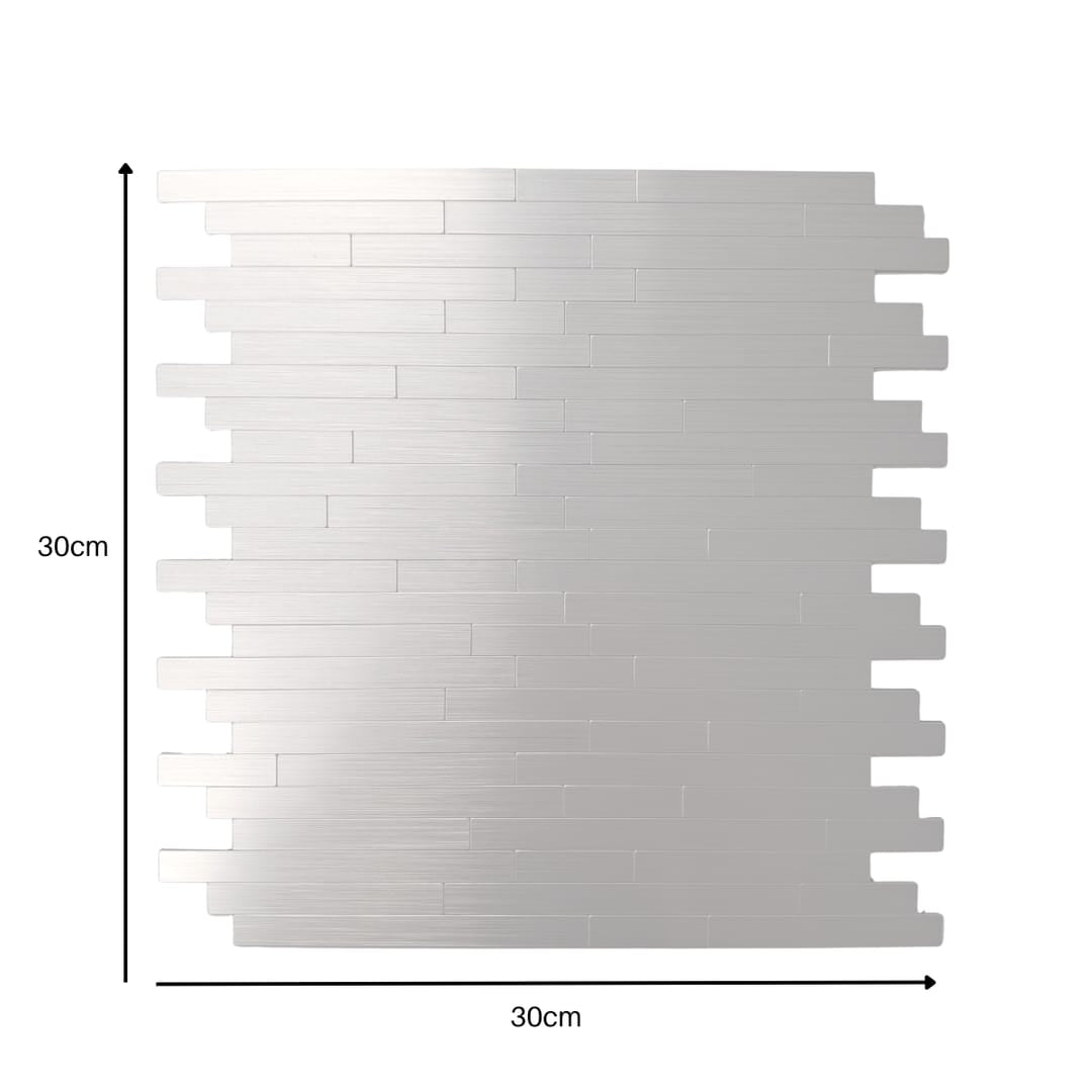 Mosaic Wall Tiles - Brick - 30cm x 30cm (10 pack)