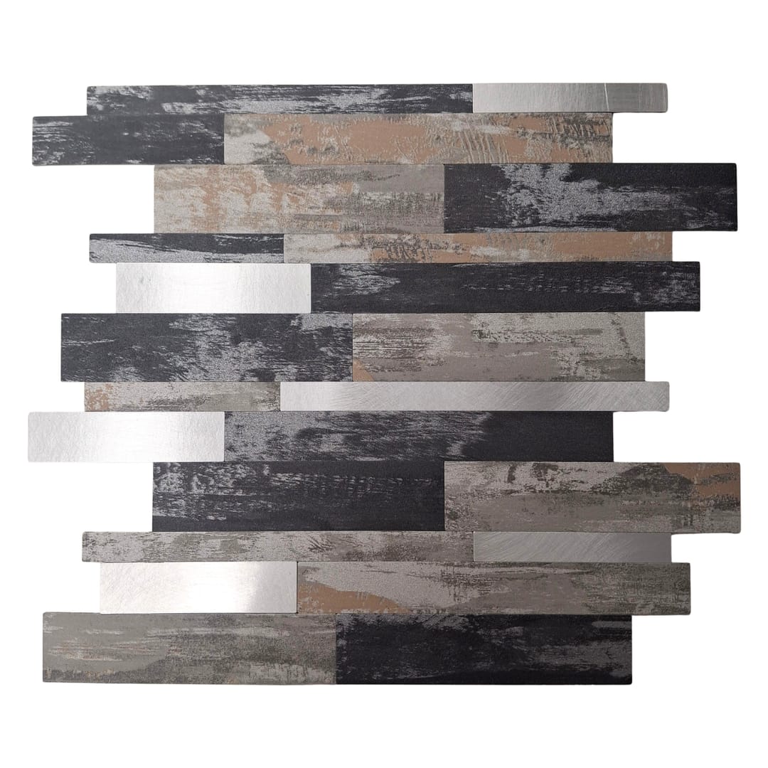 Mosaic Wall Tiles - Slate - 30cm x 30cm (10 pack)
