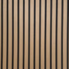 Acoustic Pattern Wall Panels - Square - 60 x 60cm (4 pack) Premium Oak