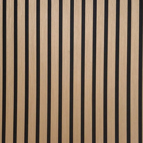Acoustic Pattern Wall Panels - Square - 60 x 60cm (4 pack) Premium Oak